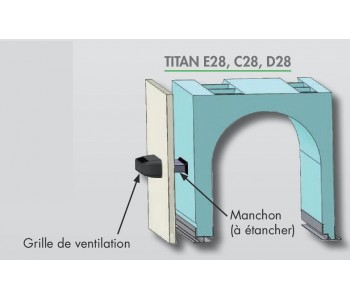 Manchon TITAN doublage 100 à 200
